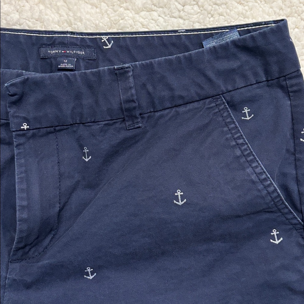 Tommy Hilfiger Blue Anchor Shorts
